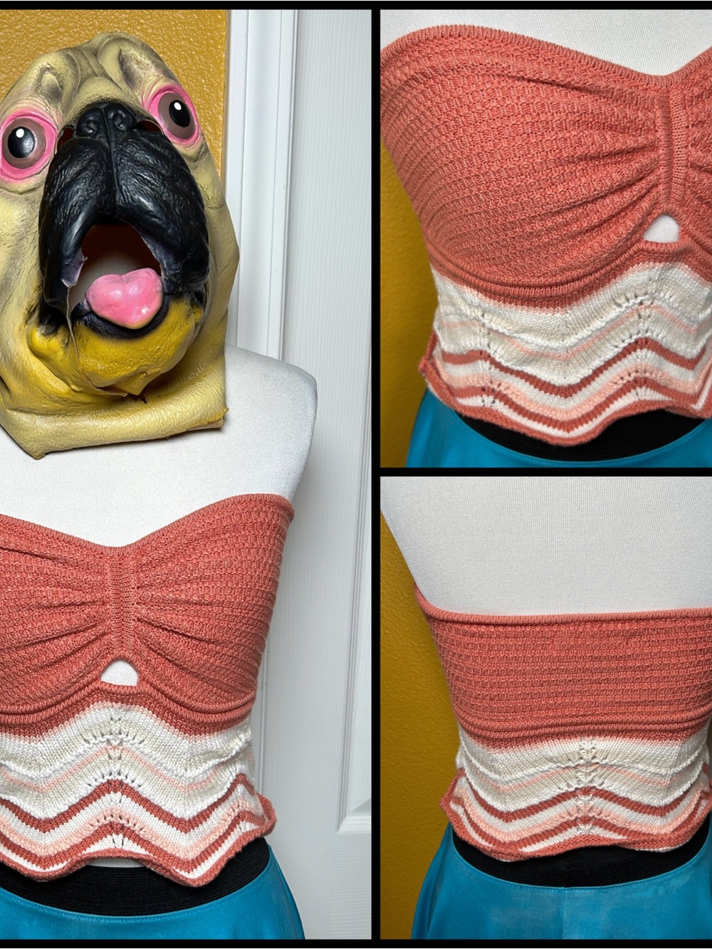 AMERICAN EAGLE, crochet tube top!!